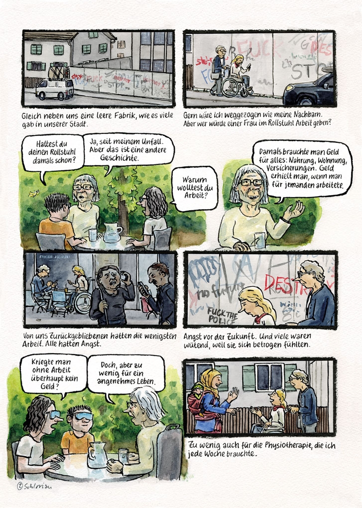 Europa-Comic Seite 2