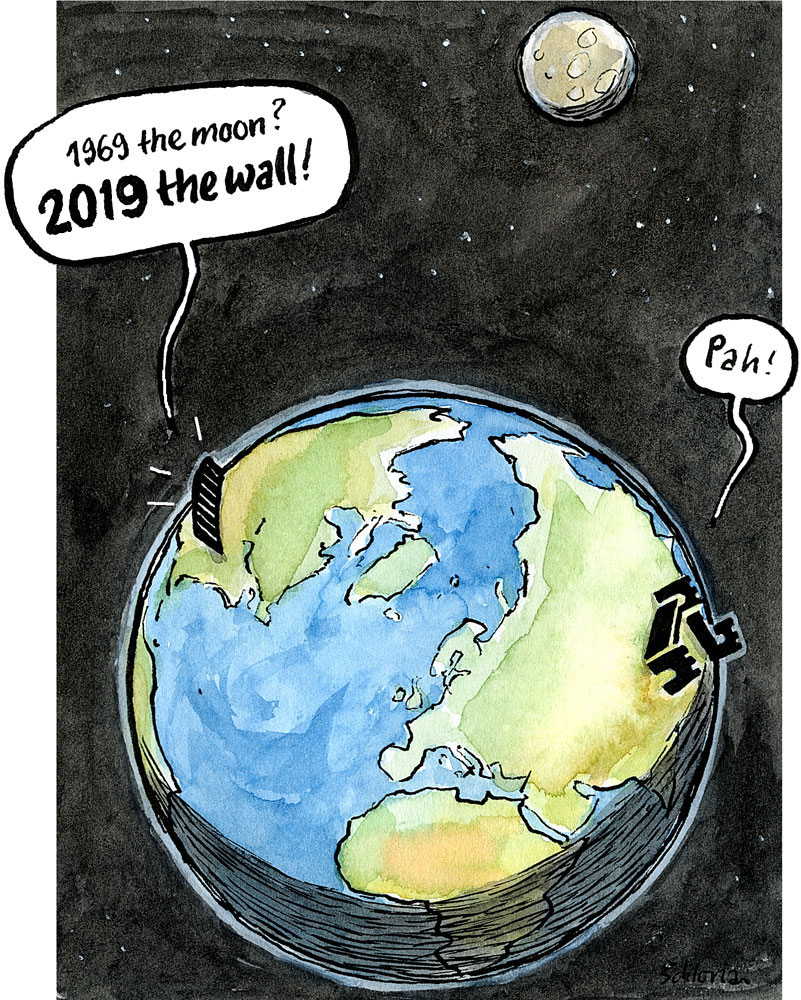 2019 the wall!