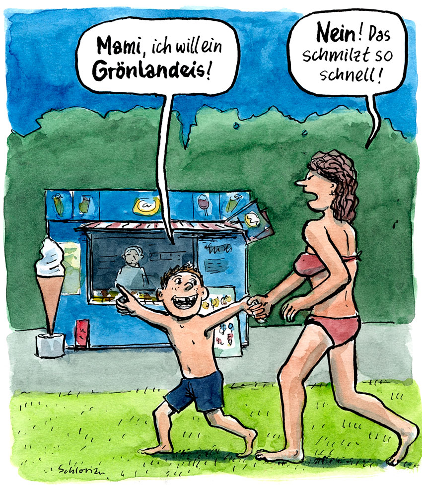 Mami, ich will ein Grönlandeis!