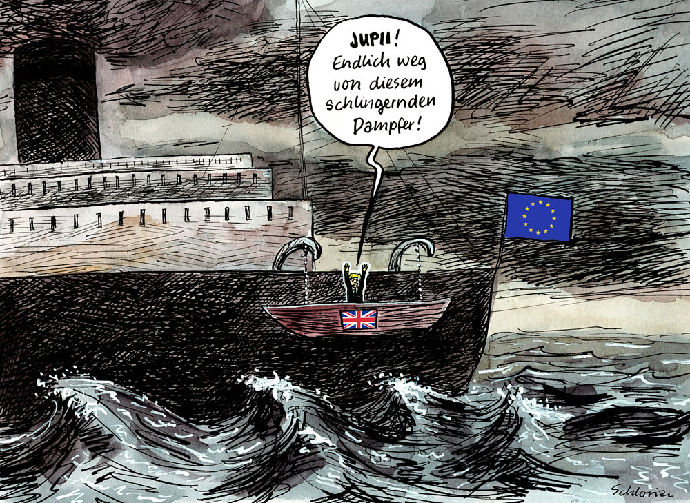 Cartoon Brexit