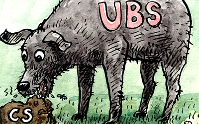 UBS-Hund frisst CS