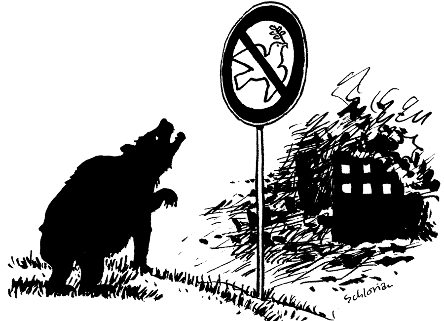 Flugverbot für Friedenstauben