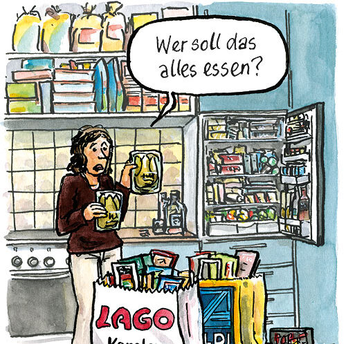 Wer soll das alles essen?