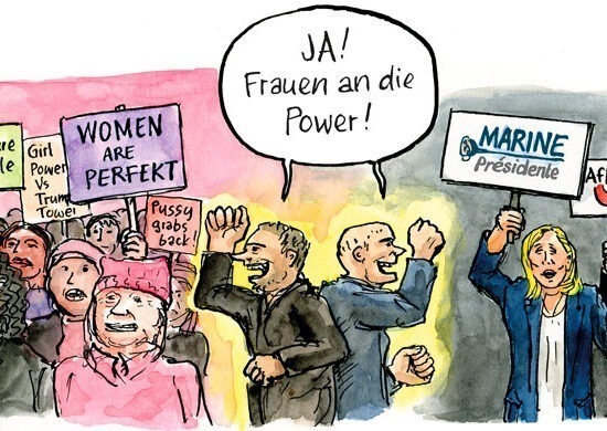 Frauen an die Power