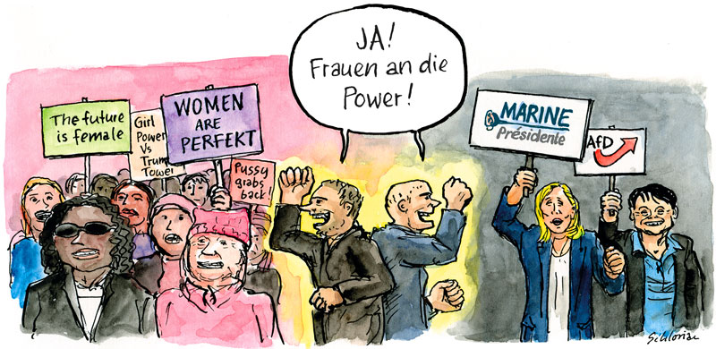 Frauen an die Power