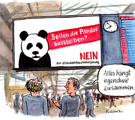 Alles hängt irgendwie zusammen.