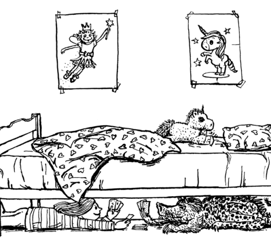 Monster unter dem Bett