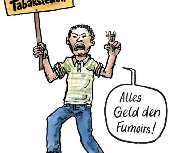 Alles Geld den Fumoirs!