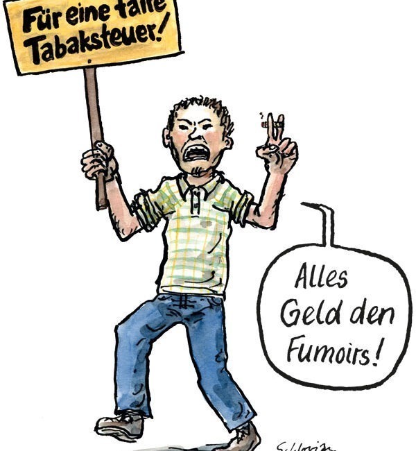 Alles Geld den Fumoirs!