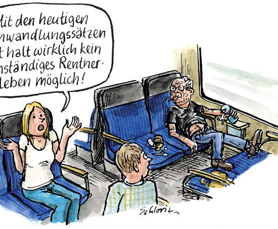 kein anständiges Rentnerleben möglich