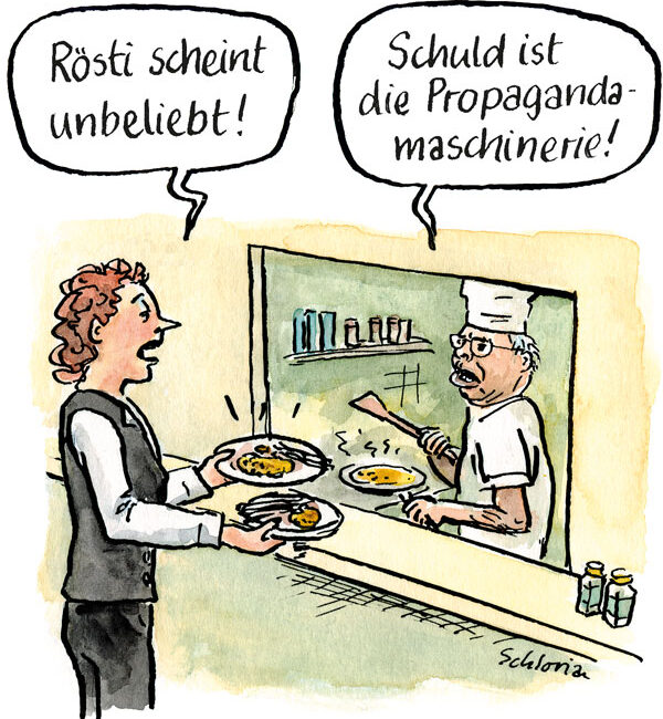 Rösti scheint unbeliebt