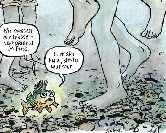 steigende Wassertemperaturen