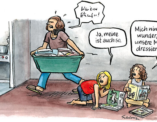 Wer hat unsere Mutter dressiert?