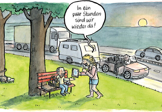 Nur für ein paar Stunden …