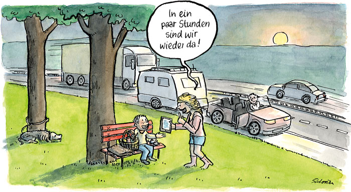 Nur für ein paar Stunden …