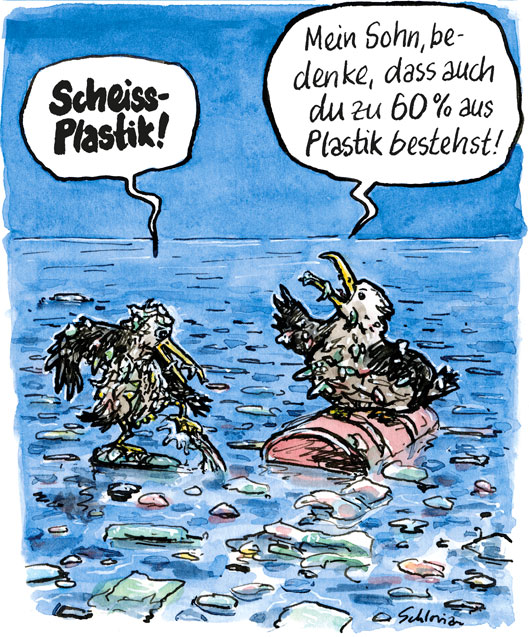 Plastik im Meer