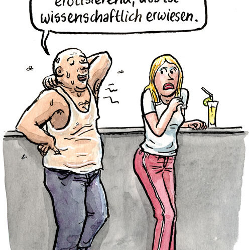 Schweissgeruch ist erotisierend.