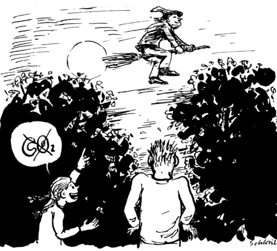 CO2-freier Hexenflug