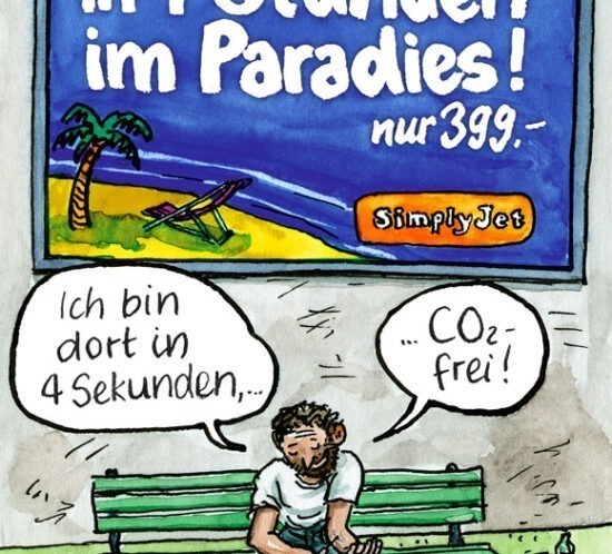 CO2-frei ins Paradies