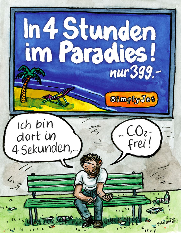 CO2-frei ins Paradies
