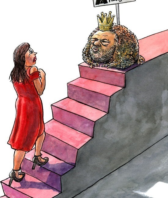 Cartoon zum Epstein-Skandal