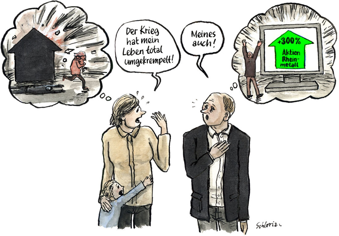 Der Krieg hat Leben umgekrempelt.