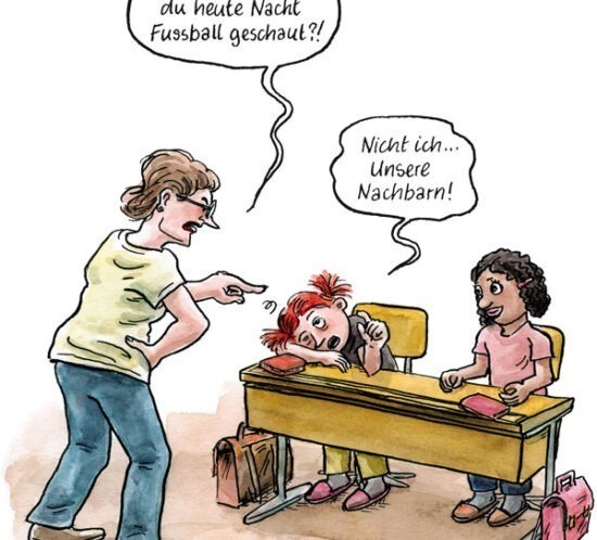 nach der Fussballnacht