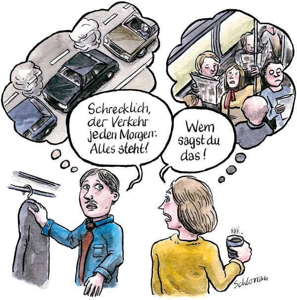 Verkehr: Am Morgen steht alles!