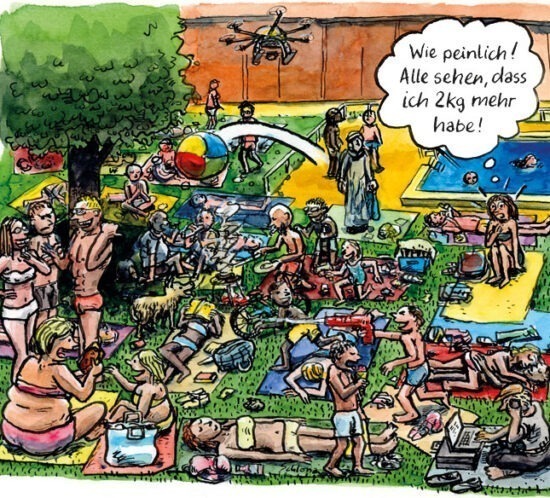 die Badesaison hat begonnen