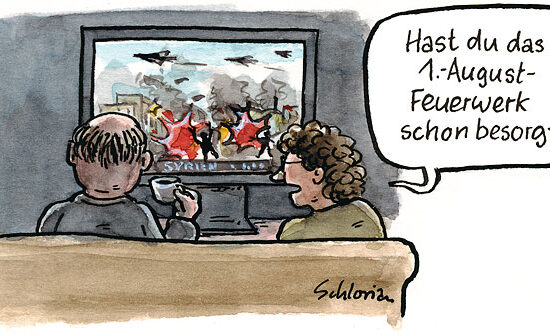 Syrienkrieg am Fernseher