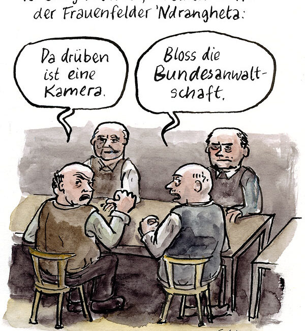 Geheimtreffen der 'Ndragheta