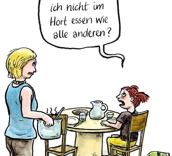 Mittagessen bei Mama