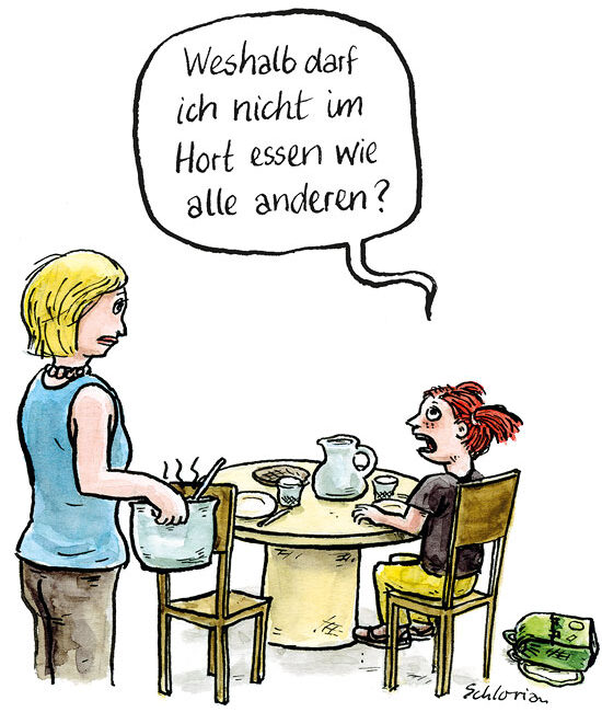 Mittagessen bei Mama