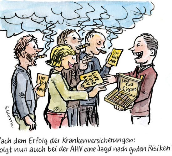 Live-fast-Campagne zur Rettung der AHV