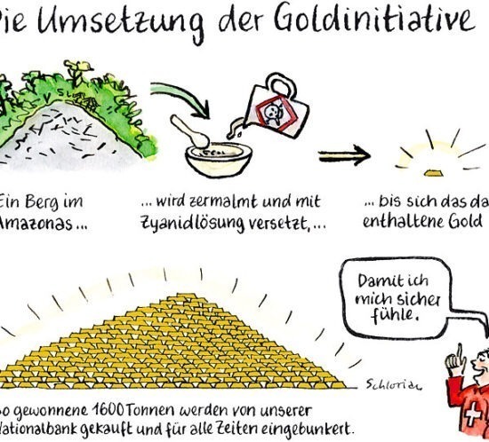Umsetzung der Goldinitiative