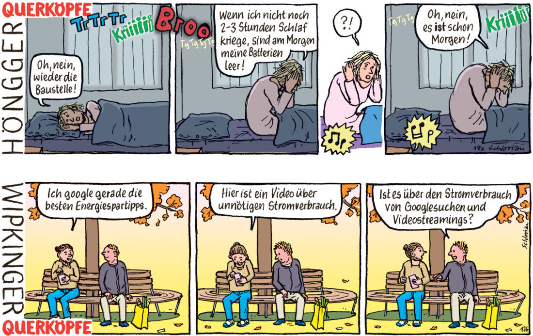 Batterien leer und Stromverbrauch