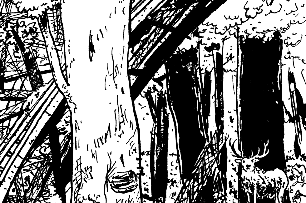 Ruinen des Eifelturms