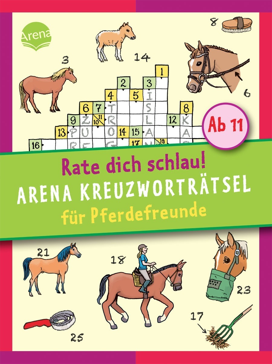 Arena Kreuzworträtscl für Pferdefreunde