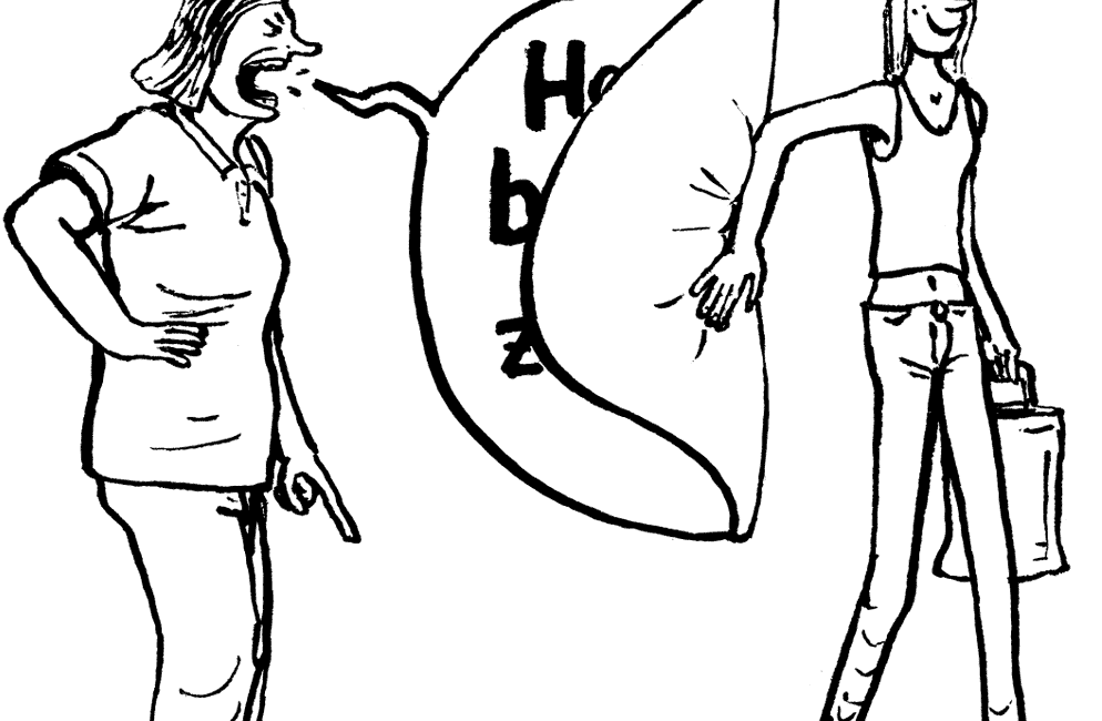 nicht auf Mutter hören