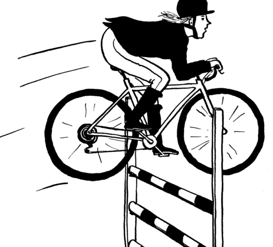 Gravelbike im Springsport