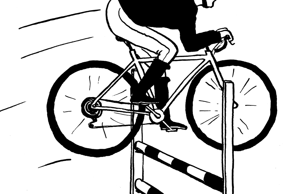 Gravelbike im Springsport