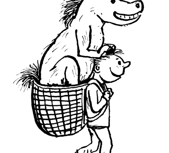 Vertauschte Rollen: Das Pferd als Reiter