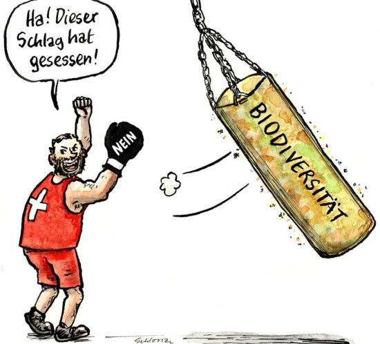ein Schlag gegen die Biodiversität