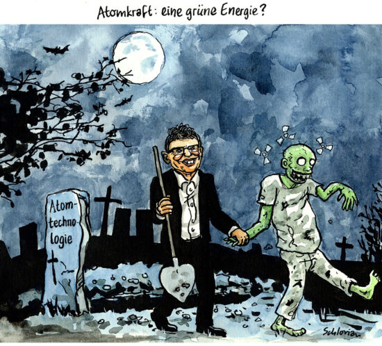 Albert Rösti gräbt die Atomtechnologie aus.