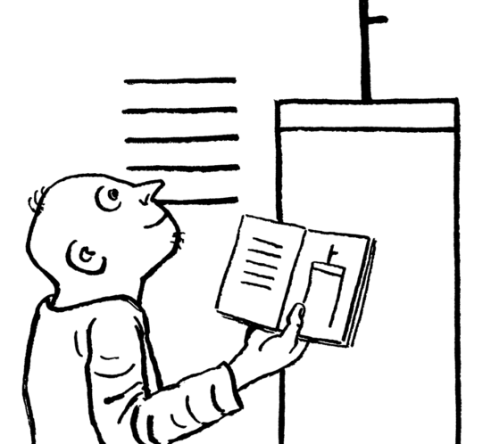 Genau wie im Reiseführer