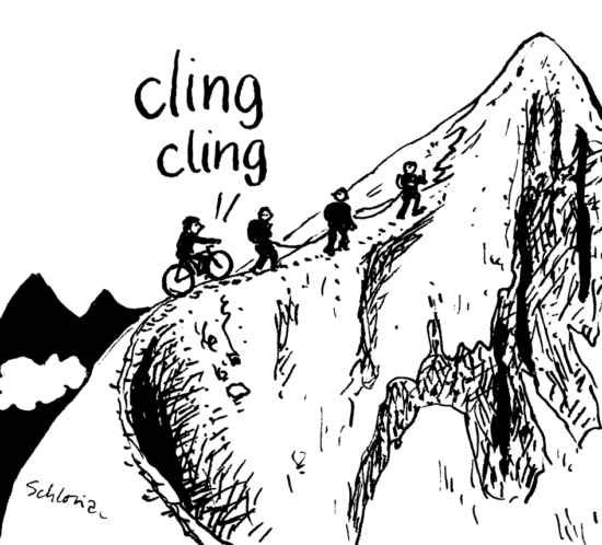 Bahn frei für den Biker