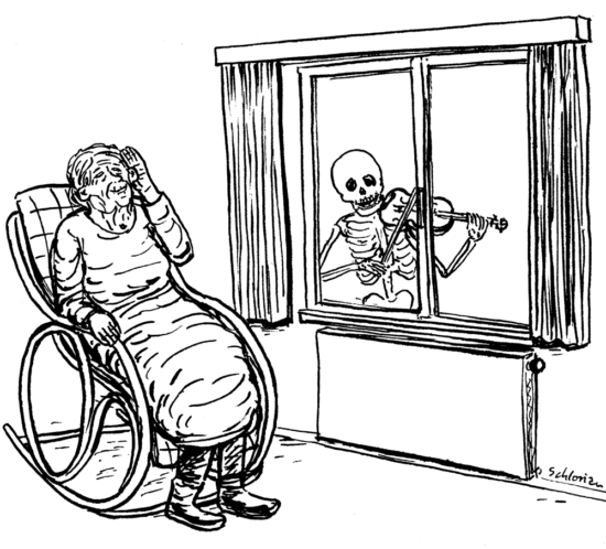 Der Tod spielt Geige