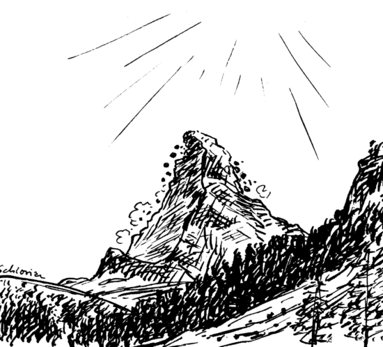 das Matterhorn bröckelt
