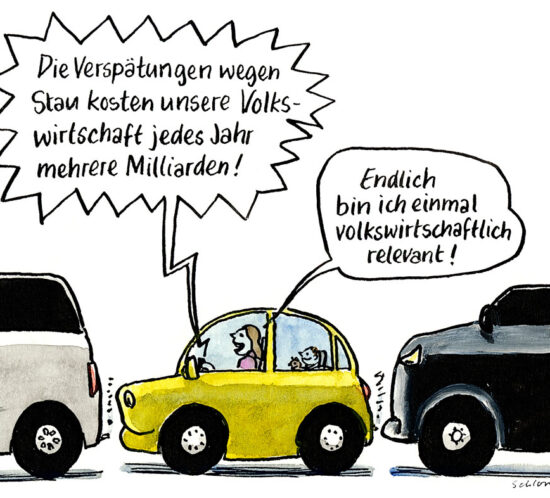 Wertschätzung im Stau