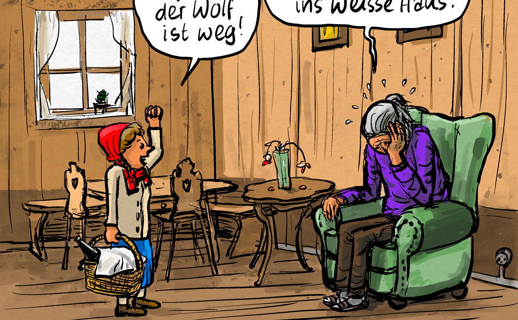 Rotkäppchen und Grossmutter